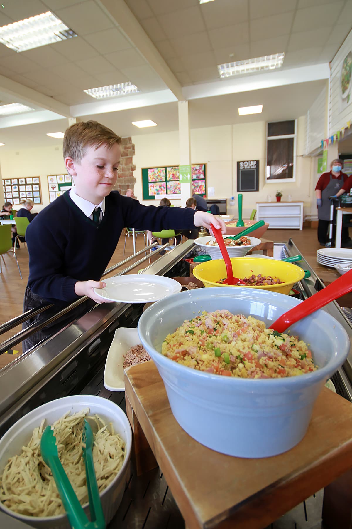 Fresh, nutritious school food