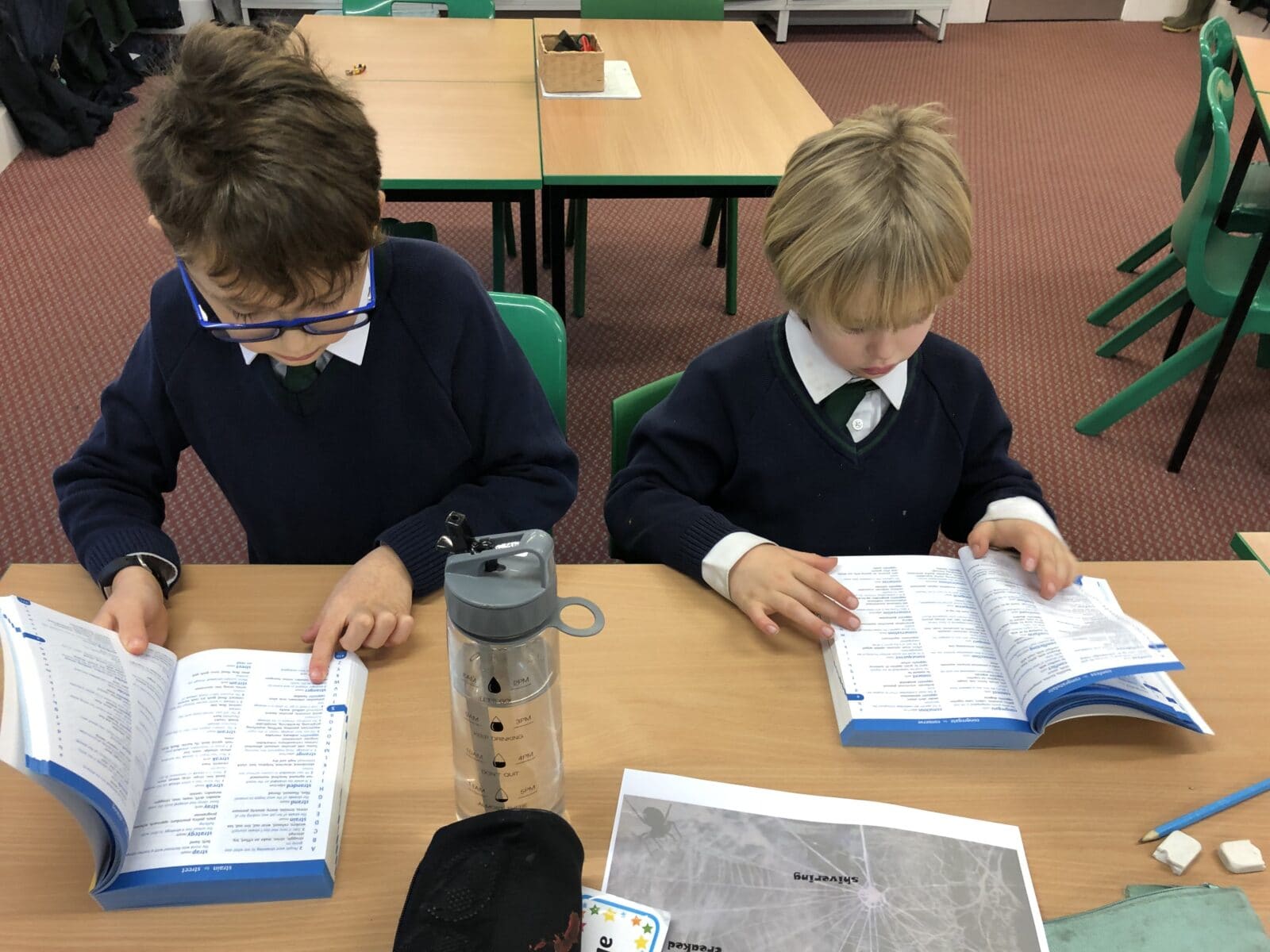 Children learning in classroom