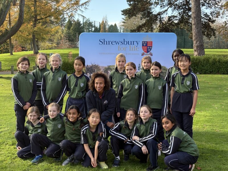 Group of netball players