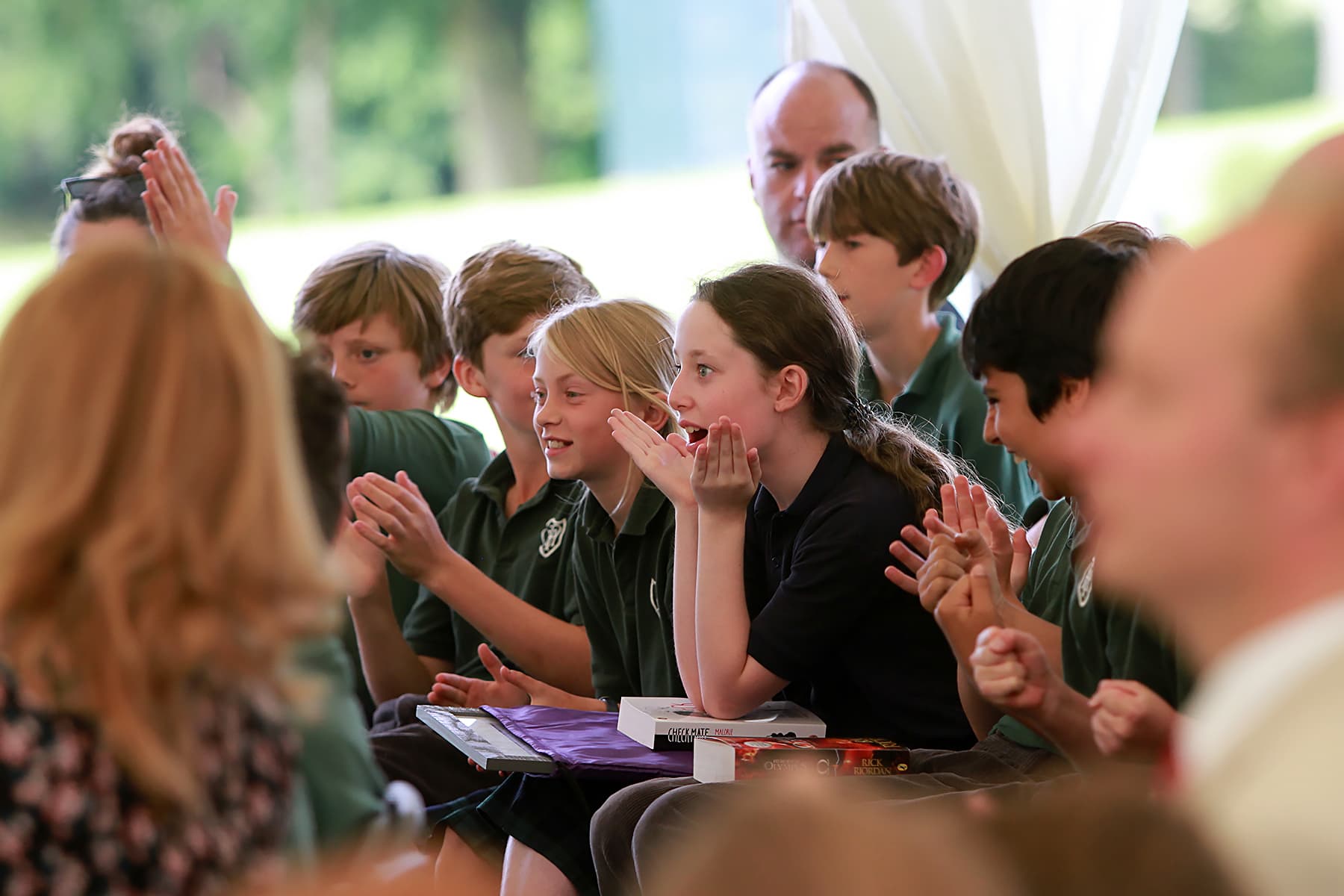 Awards ceremony at Packwood